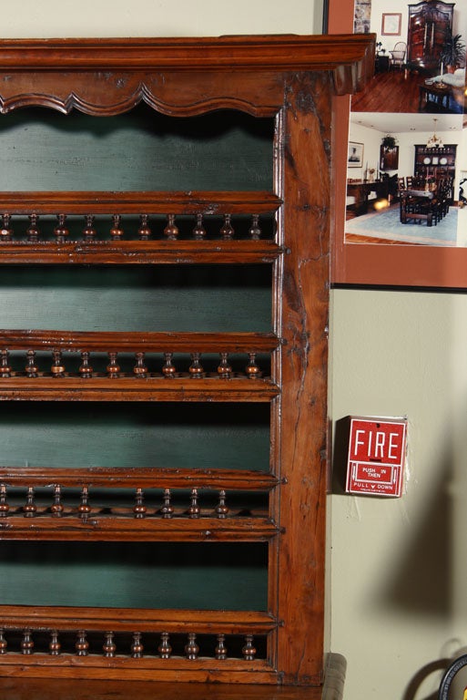 19th Century French Yew Wood Dresser For Sale